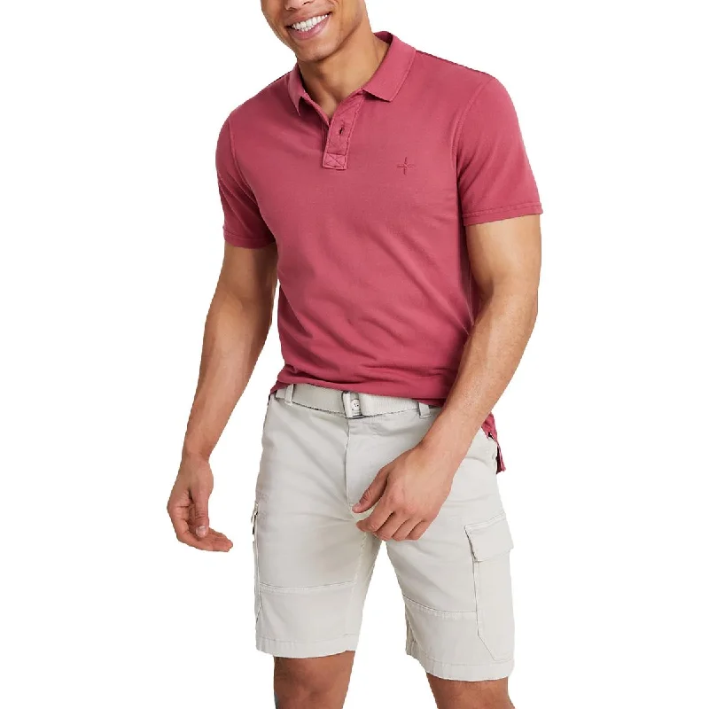 Sun + Stone Mens Regular it Collar Polo Beach