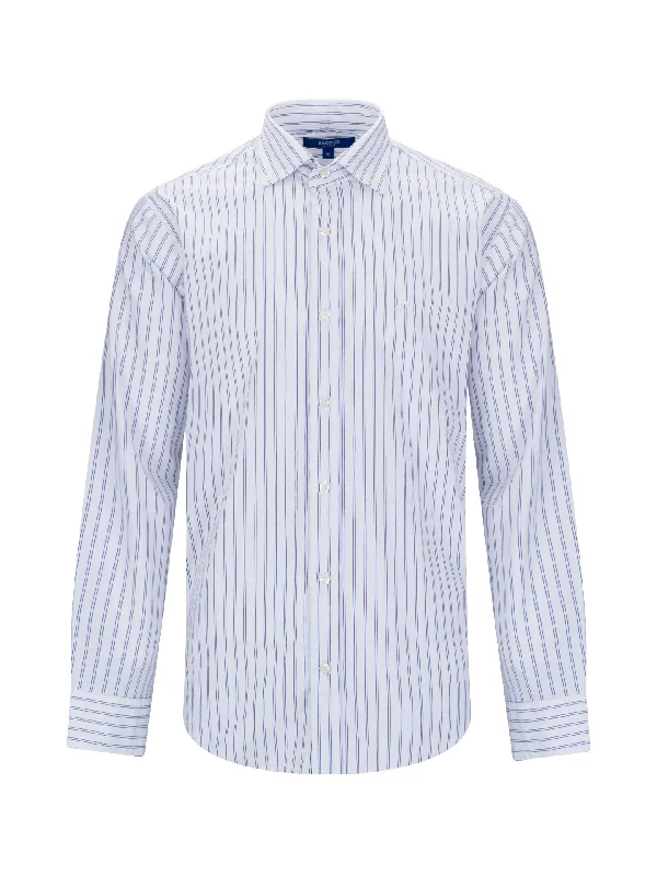 Regular fit checked shirt Polished Men's Satin