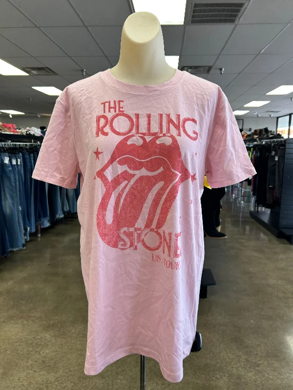 Top Short Sleeve By Clothes Mentor In Pink, Size: Xs Street