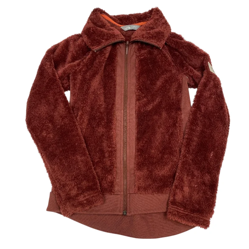 Athletic Jacket By The North Face In Red, Size: Xs Elegant Men's Cashmere