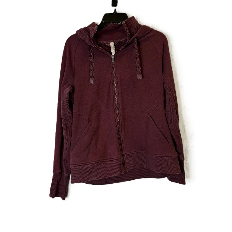 Athletic Jacket By Athleta In Red, Size: L Luxurious Men's High
