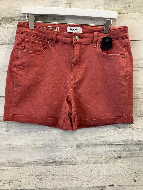 Peach Shorts Sonoma, Size 12 Hip Men's Retro