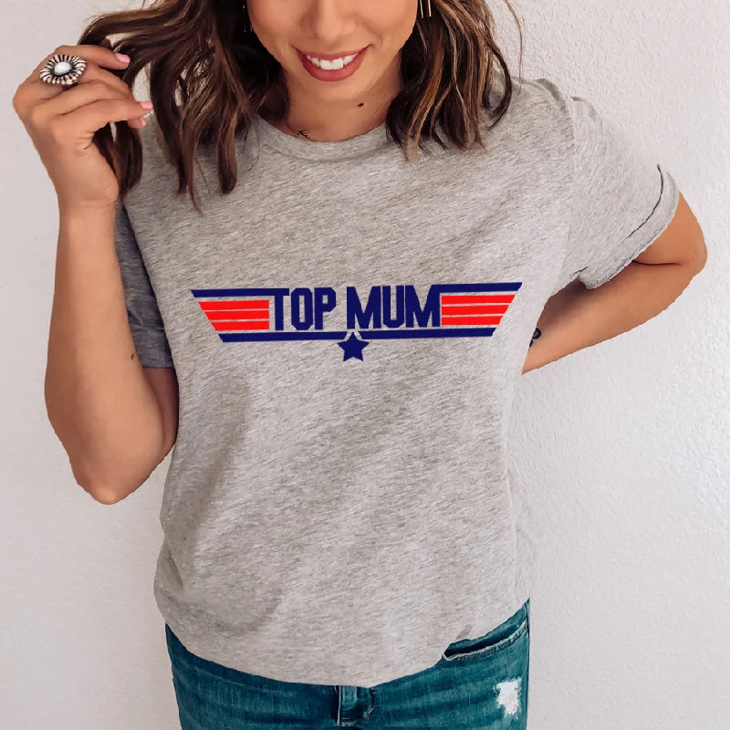 Top Mum Movie T-Shirt Artistic Men's Hand