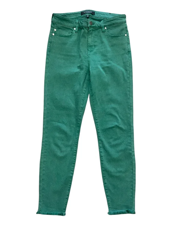 Jeans Skinny By Liverpool In Green, Size: 8 Dapper Men's Bow