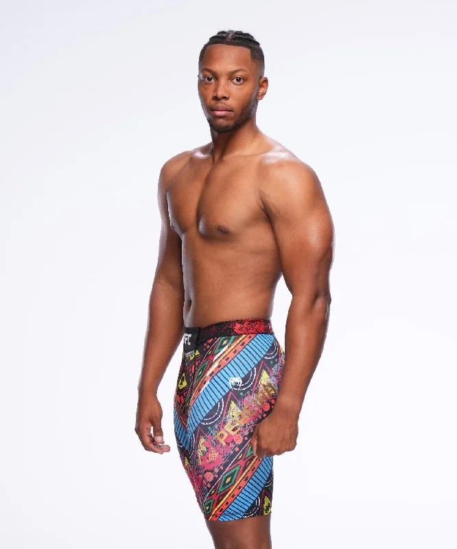 Men's UFC Unrivaled by Venum Red Alex Pereira Vale Tudo Short Bold Men's Statement
