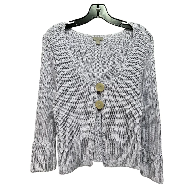 Sweater Cardigan By J Jill In Lavender, Size: L Unique Men's Patch