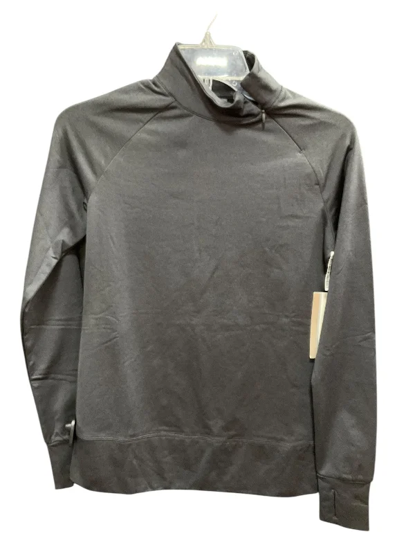 Athletic Top Long Sleeve Collar By Mondetta In Grey, Size: Xs Rugged Men's Outdoor 