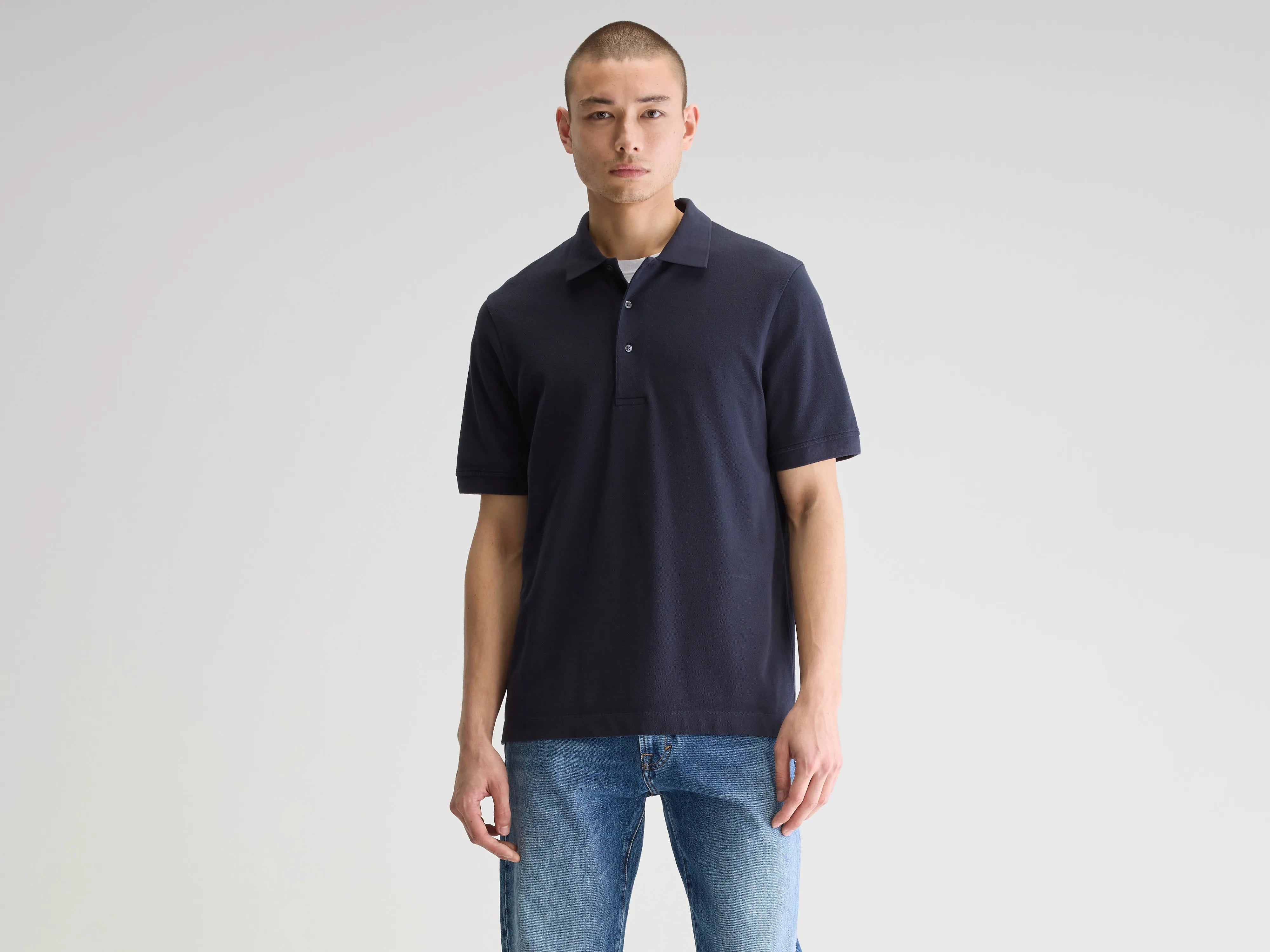 Vilon relaxed polo (251 / M / NAVY) Dynamic Men's Glow