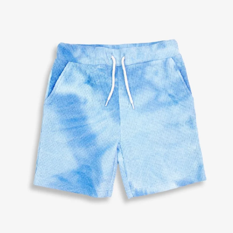 Resort Shorts | Blue Tie Dye Relaxed Men's Australian 