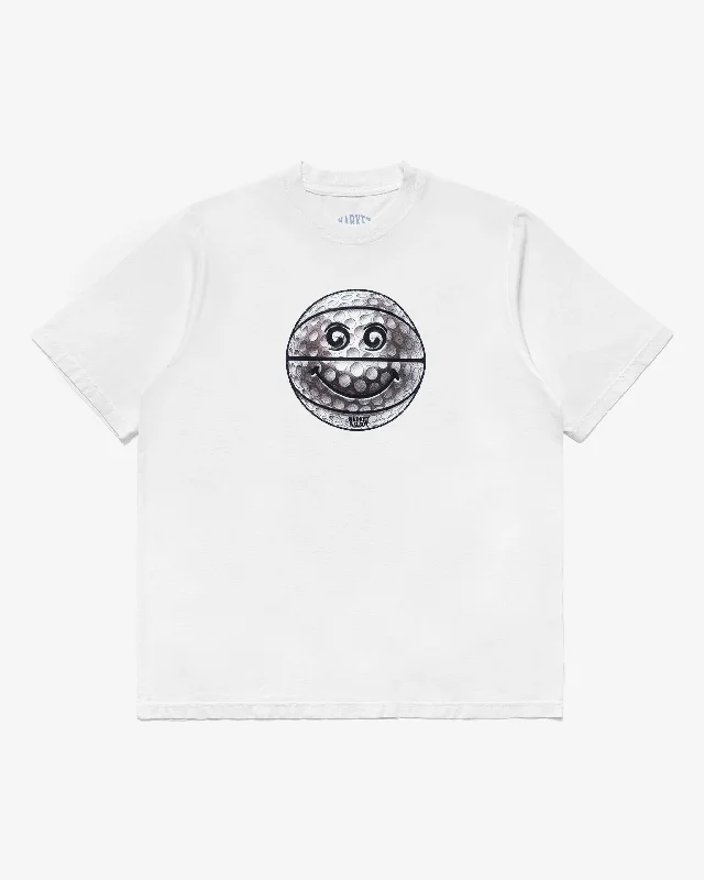 MALBON X MARKET SMILEY GOLF BALL T-SHIRT Casual Men's Short