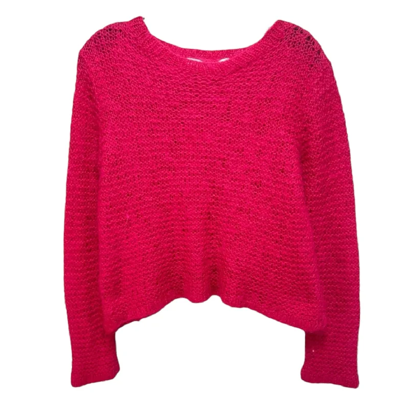 Mohair Blend Sweater By Limited In Pink, Size: S Artistic Men's Avant
