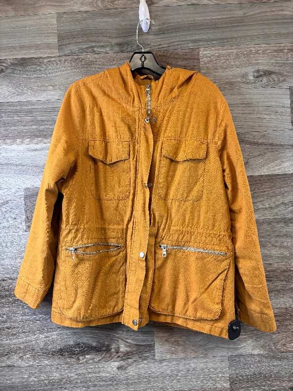 Jacket Utility By Cme In Gold, Size: Xl Minimalist Men's Casual 