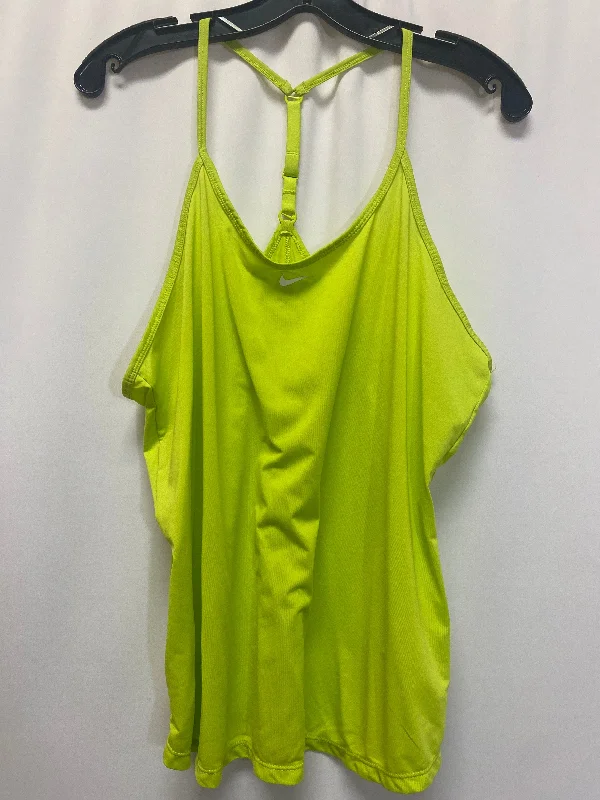 Athletic Tank Top By Nike  Size: Xl Hip Men's Retro