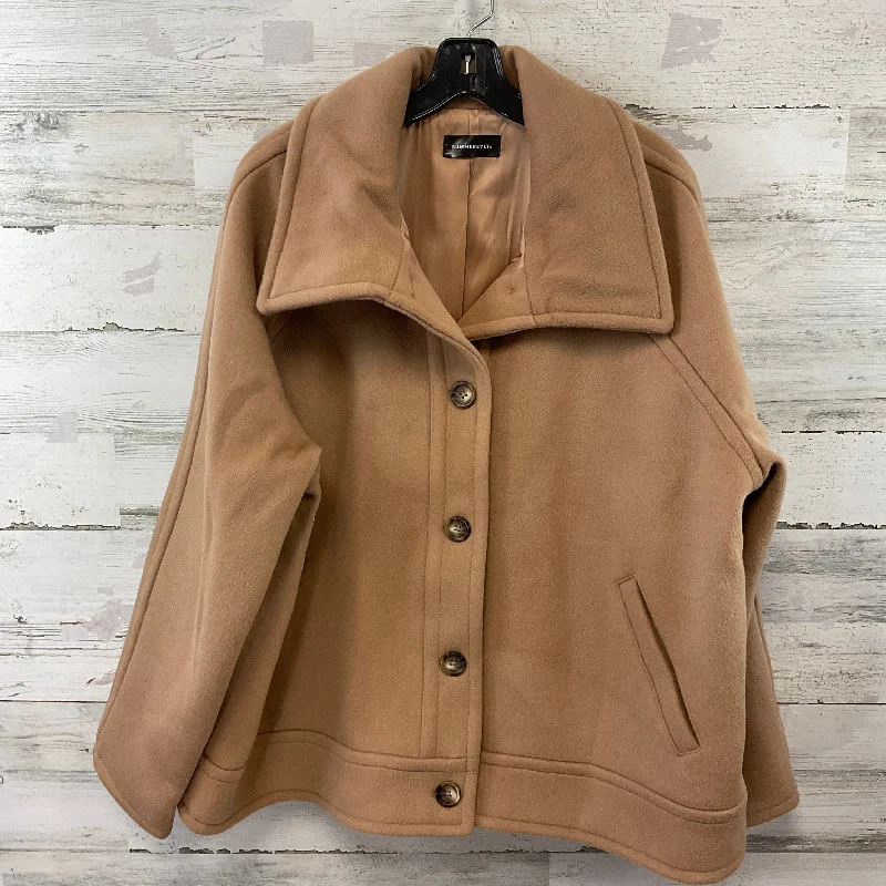 Jacket Other By SUMMERSALT In Tan, Size: 2x Polished Men's Silk