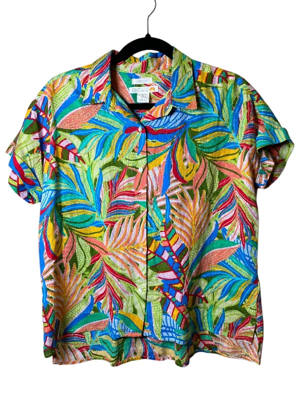 Top Short Sleeve By C And C  Size: S Vacation