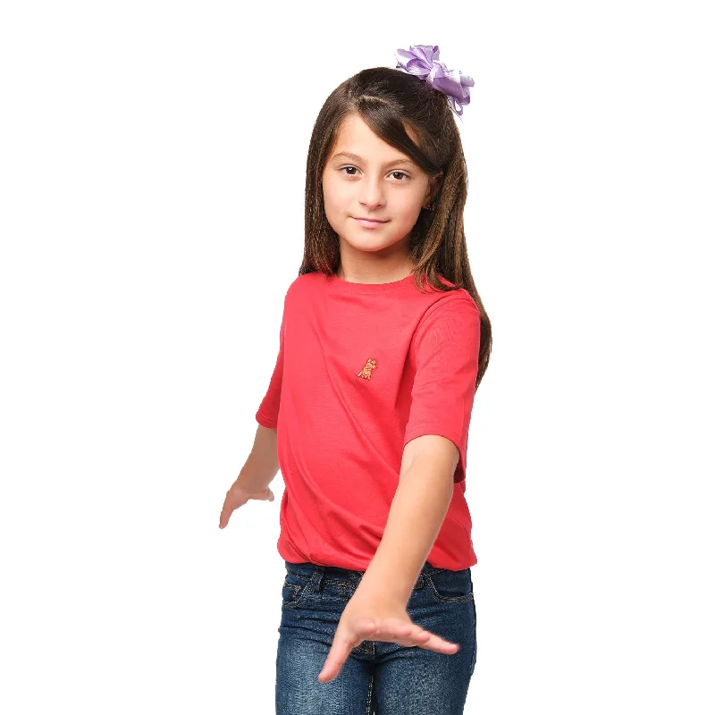 Kid's Crew Neck Jersey T-Shirt Earthy Men's Sustainable 