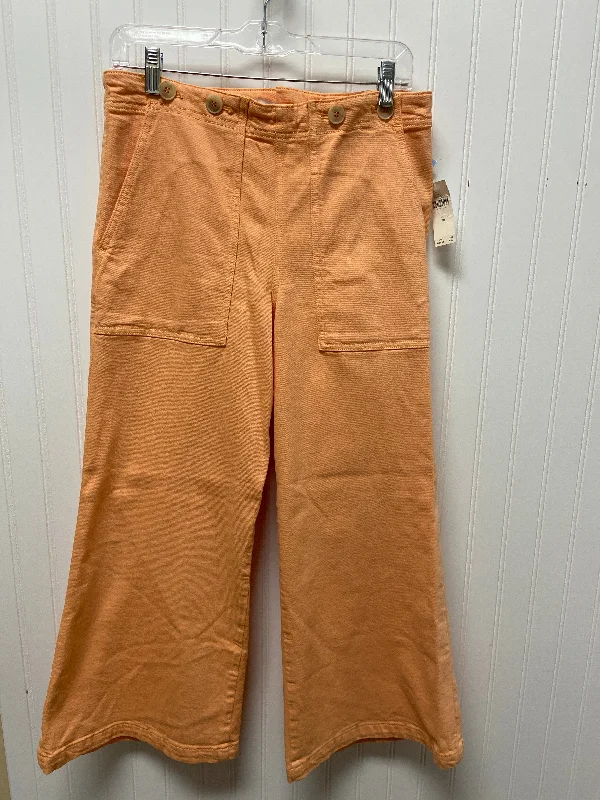 Jeans Flared By Pilcro In Orange Denim, Size: 10 Refined Men's European