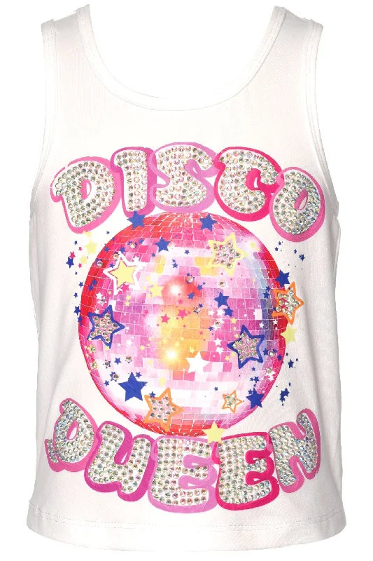 Disco Queen Tank Top Preppy Men's College