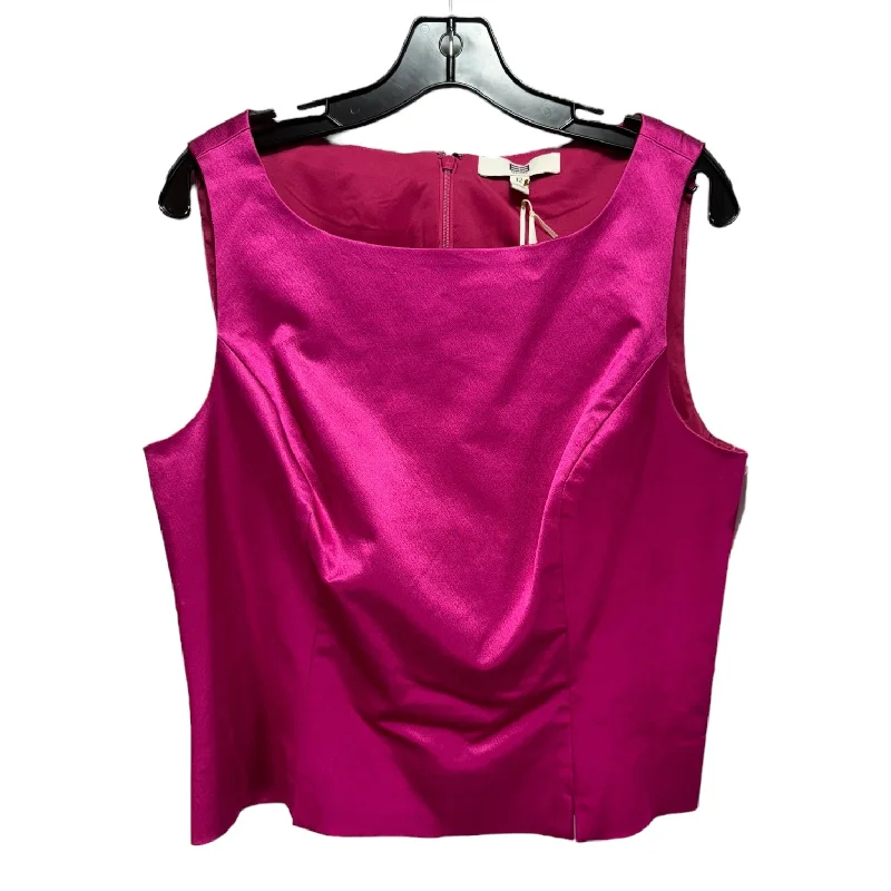 Top Sleeveless By Etcetra In Pink, Size: 12 Sporty Men's Tennis