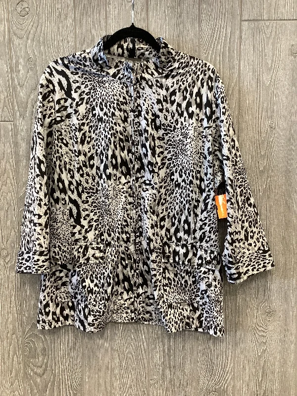 Jacket Other By Additions By Chicos In Animal Print, Size: Xl Practical Men's Multi