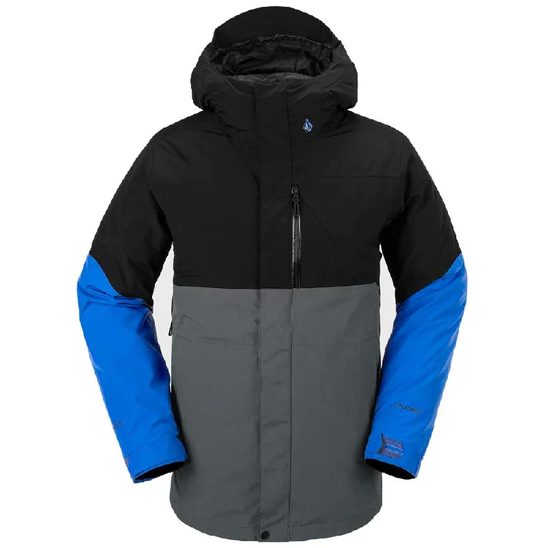 Volcom L Insulated GoreTex Jacket - Electric Blue 2024 Traditional Men's Country