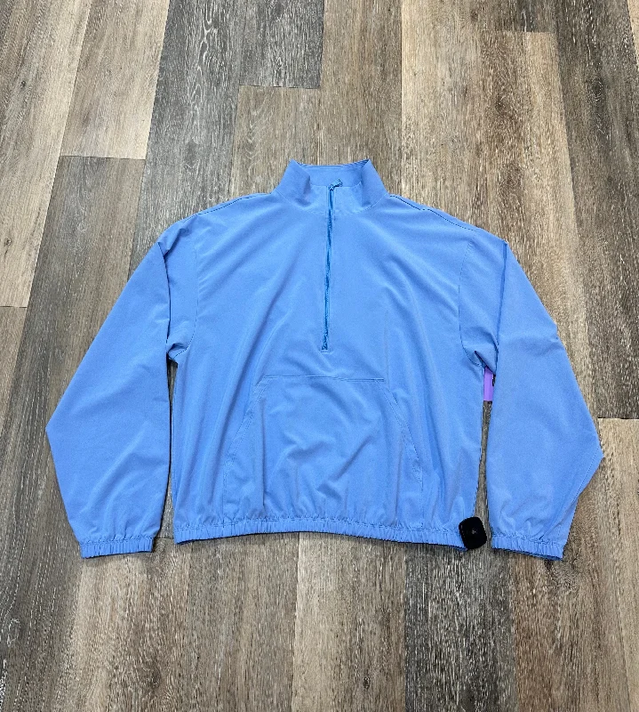 Athletic Top Long Sleeve Collar By Beyond Yoga In Blue, Size: Xs Hip Men's Urban