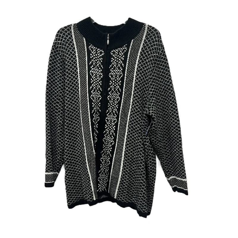 Sweater Cardigan By Cj Banks In Black, Size: 2x Dynamic Men's Moto