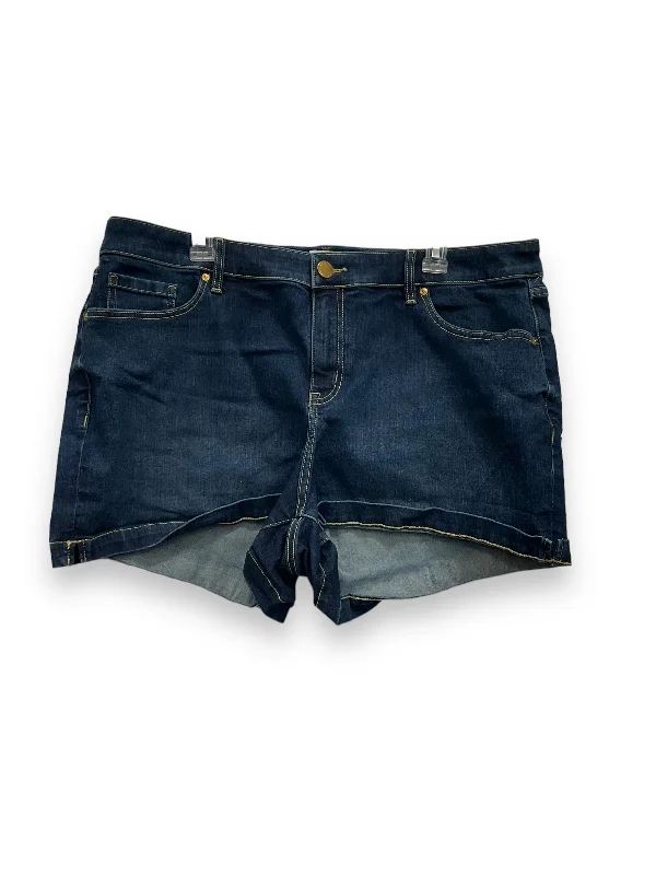 Shorts By Lane Bryant In Blue Denim, Size: 20 Edgy Men's Punk