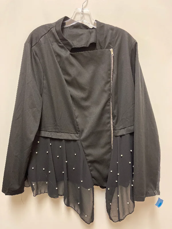 Jacket Other By Shein In Black, Size: 2x Bohemian Men's Free
