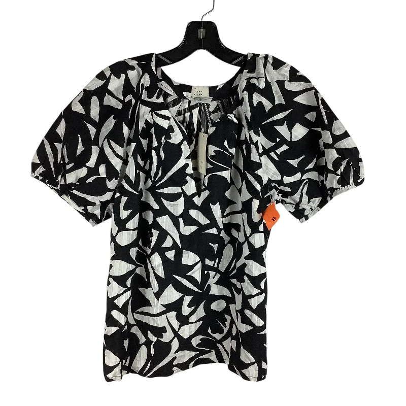 Top Short Sleeve By A New Day In Black, Size: S Trendy Men's Bucket