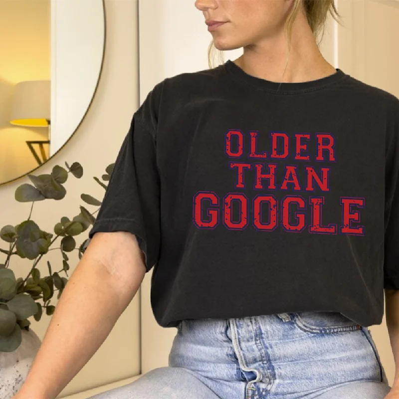 Generation: Mum - Older Than Google Acid Wash Oversized Tees Tough Men's Tactical