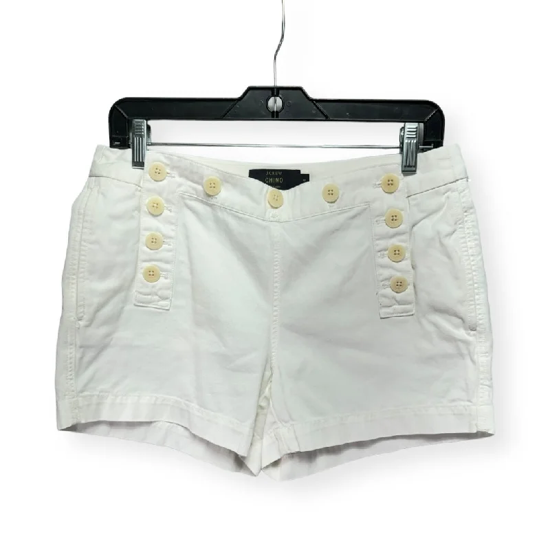 White Shorts J. Crew, Size 4 Bohemian Men's Free