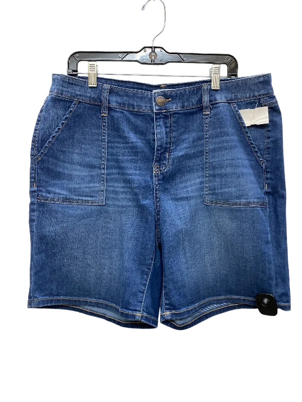 Blue Denim Shorts Lane Bryant, Size Xl Dapper Men's 1920S