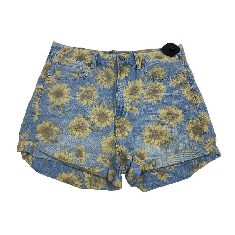 Blue & Yellow Shorts American Eagle, Size 8 Hip Men's Retro