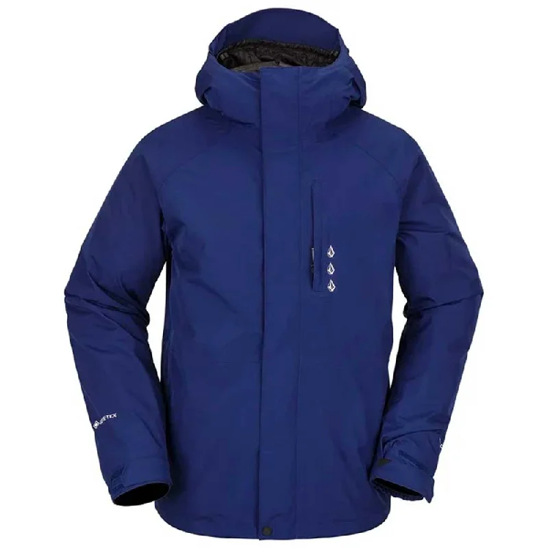 Volcom Dua Gore Tex Men’s Jacket - Dark Blue, Small Minimalist Men's Casual 