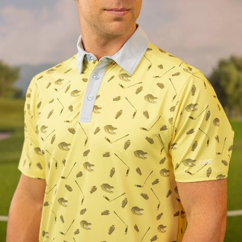 Happy Gilmore "Play for Chubbs" – All-Day Polo Bold Men's Animal