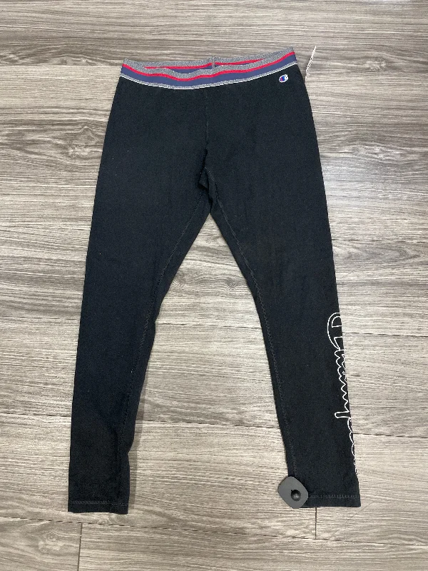 Athletic Leggings By Champion  Size: L Sleek Men's Contemporary 