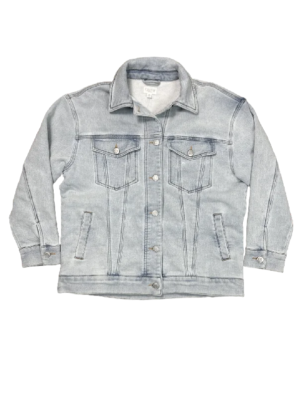 Jacket Denim By Z Supply  Size: Xs Trendy Men's Scandinavian