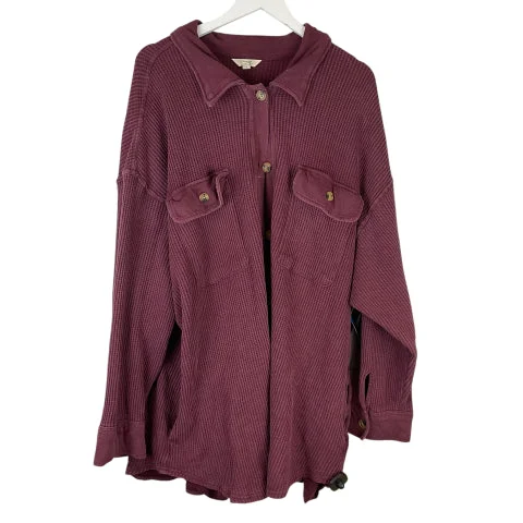 Jacket Utility By Terra & Sky In Red, Size: 3x Luxurious Men's High