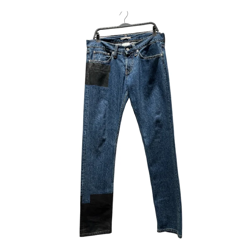 Helmut Lang/Bottoms/30/Denim/BLU/black paint Lumberjack