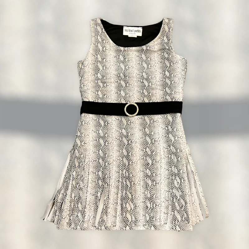 Black Snakeskin Dress Beach