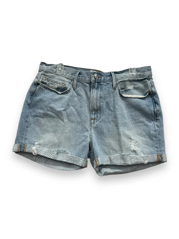 Blue Denim Shorts Frame, Size 8 Masculine Men's Thick