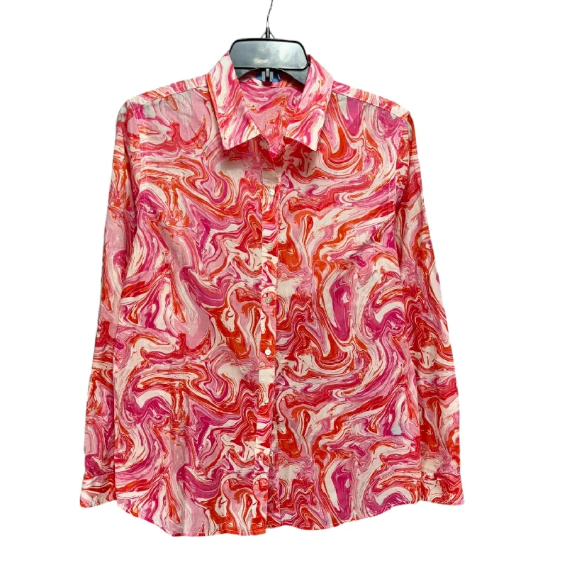 Top Long Sleeve By J Mclaughlin In Multi-colored, Size: L Earthy Men's Hemp