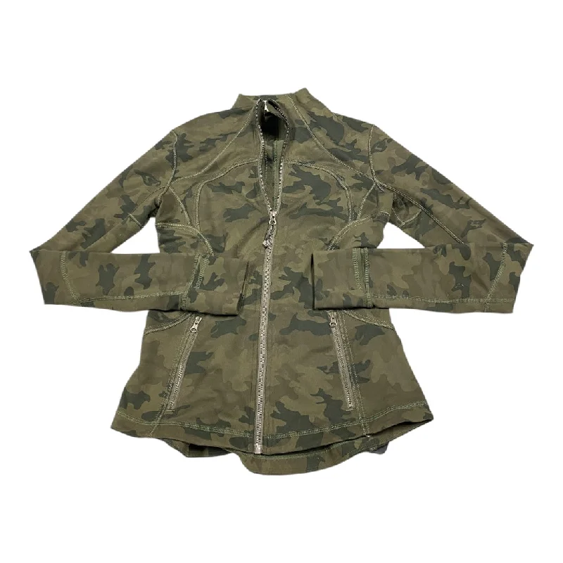Athletic Jacket By Lululemon In Camouflage Print, Size: 6 Artistic Men's Avant