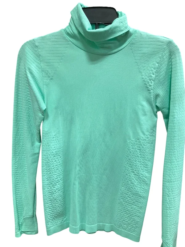 Athletic Top Long Sleeve Crewneck By Athleta In Green, Size: Xs Sophisticated Men's French