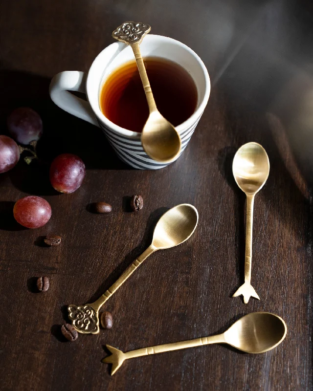 Paradise Coffee Spoons (Set of 4) Modern Men's Geometric