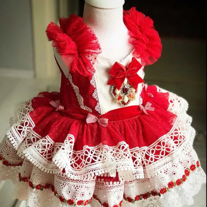 The Lola Dress Laid