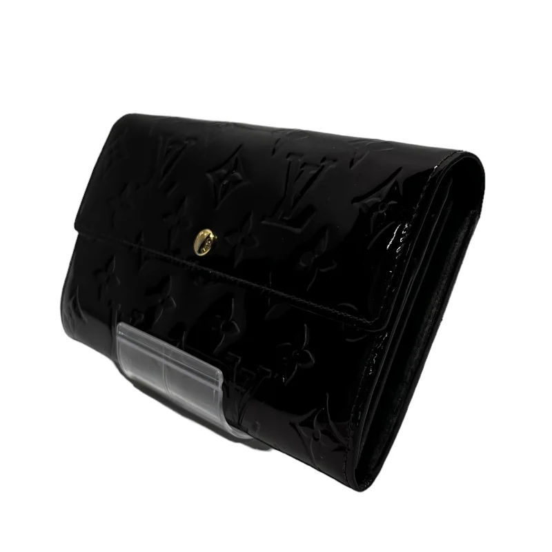 LOUIS VUITTON/Long Wallet/OS/Monogram/Leather/BRD/ Polished Men's Silk