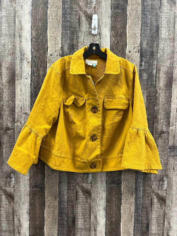Jacket Other By Anthropologie In Yellow, Size: 2x Hip Men's Retro