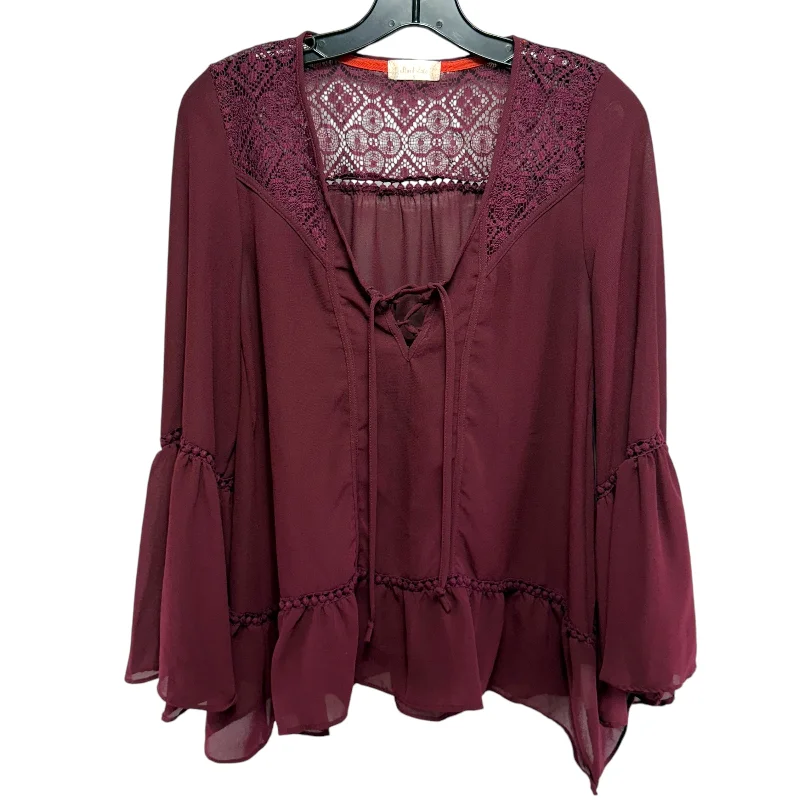 Top Long Sleeve By Altard State In Red, Size: S Tough Men's Military